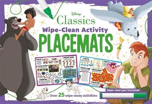 Disney Classics: Wipe-Clean Activity Placemats ( Inc Pen )