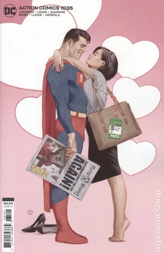 Action Comics #1035 Tedesco Variant NM 2021 Stock Image