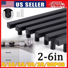 Modern Square Cabinet Handles Pulls Kitchen D...