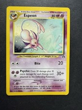 Pokemon Cards: Espeon 1/75: Neo Discovery: Holo Rare: NM