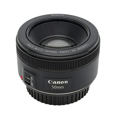 Canon EF 50mm f/1.8 STM Lens Black Prime Portrait DSLR 0570C002 Tested Works
