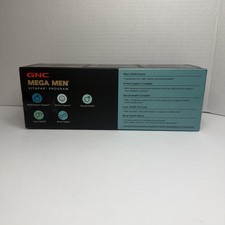 GNC MEGA MEN 30 Multivitamin Packs 30 Day Supply Exp 02/2027