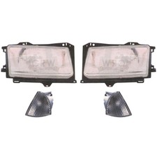 Halogen Scheinwerfer Set für Fiat Scudo Kasten 220_ 2.0 JTD 220L 1.9 D 220P