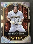 Konnor Griffin 2025 Bowman Chrome (VIP) Insert Card #VIP-20 Pirates