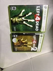 Left 4 Dead 1 + 2 both CIB good shape tested (Microsoft Xbox 360, 2008)