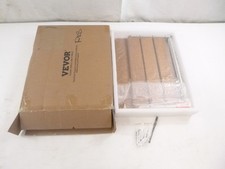 Vevor LY007-3 Wall Mounted Folding Teak Shower Seat 20.9" x 16" 500lb Cap.