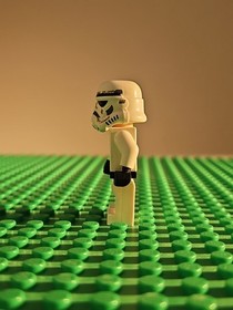 GREAT SHAPE Lego Star Wars Sandtrooper Minifigure w/ Dirt Stains sw0364 9490