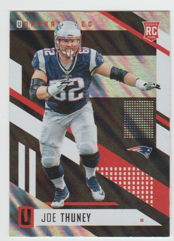 JOE THUNEY 2017 Unparalleled MEGA MOON LAVA #5 Only Rookie Card SP RC Bears