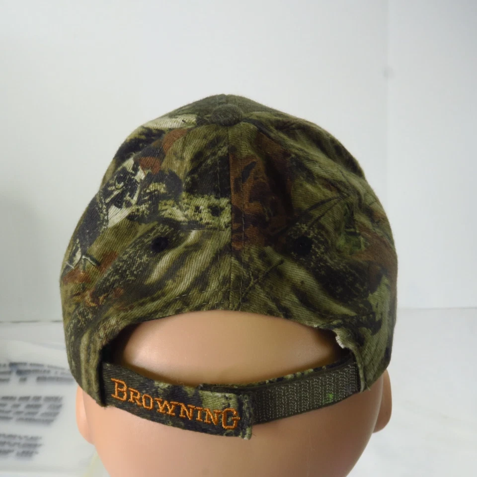 Browning Woodland Camuflaje Correa S/M Gorra Caza Exterior Pesca Armas de Fuego Foto 3 de 4