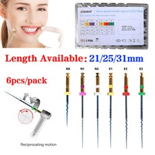 Dental Endo Files NiTi Rotary Files Engine Use 21mm/25mm/31mm