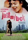 Vtg Lindsay Lohan 2006 Just My Luck Movie Poster Media Room Man Cave Collectible — photo 1