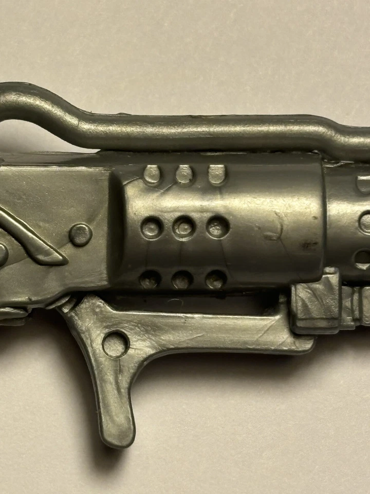 PISTOLA DE PELÍCULA SUPER MARIO BROS ERTL 1990 Goomba Iggy Lanzallamas Arma Probada Foto 3 de 4