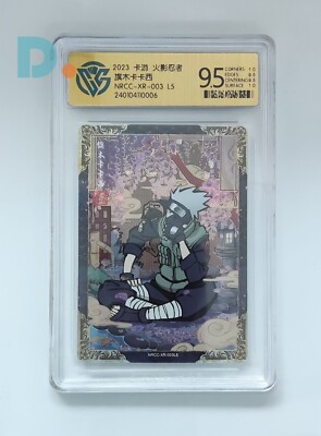 カードダスその他 ri_ri__ko_3 Kakashi Hatake NRCC-XR-003 L5 Graded CCG 9.5 Naruto Kayou Card | eBay