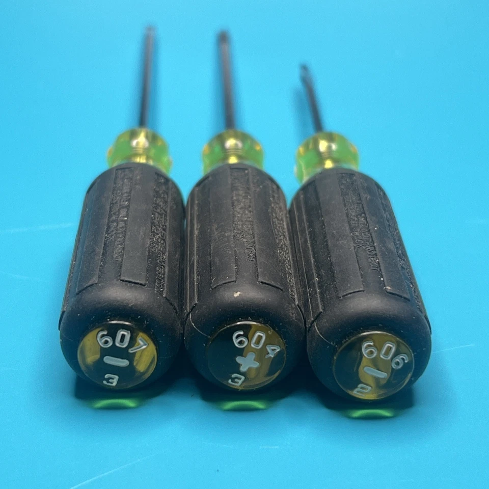Klein Tools 607 606 604 Insulated Screwdrivers - Image 4 of 4