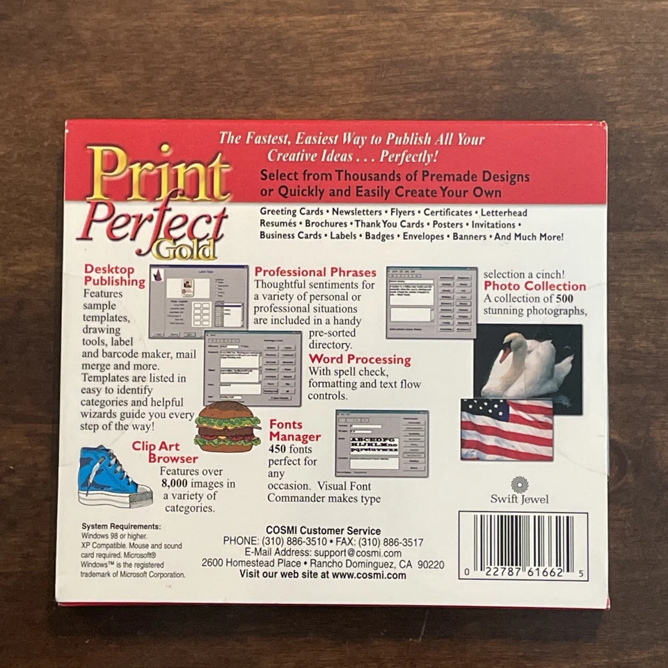 Print Perfect Gold DVD Clip Art Images and More New Sealed - Image 2 of 4