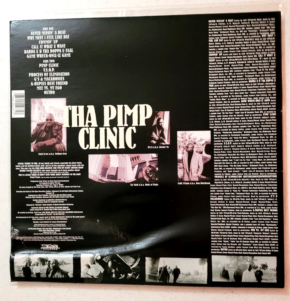 Black Mafia Life By Above The Law LP(NM)+Claws Of The Cat By Tiger(M).См. фото. - Изображение 2 из 4