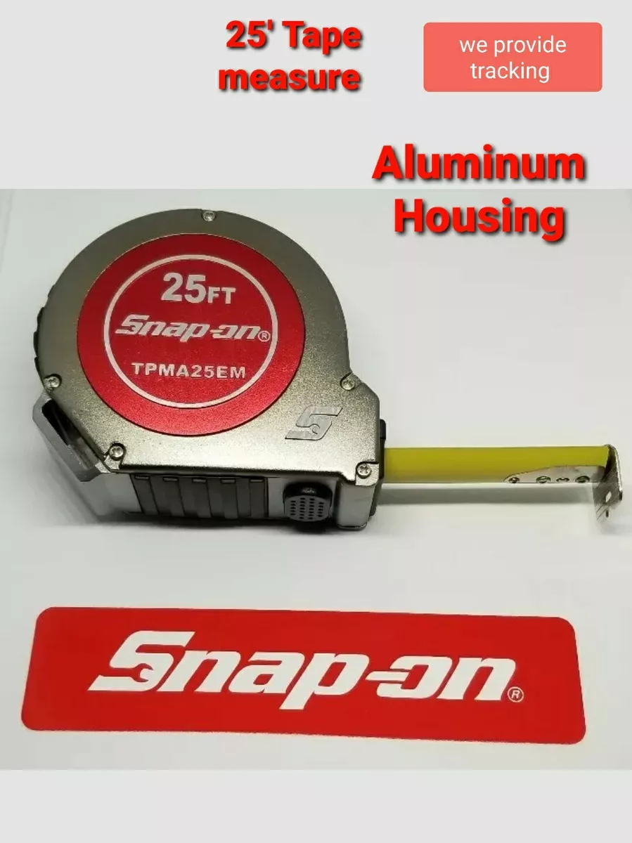 Snap on 25 ft tape measure deals