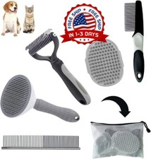 Cepillo Para Perros Para Kit De Aseo 5PCS, Cepillo Para Deshedding Para Perros.