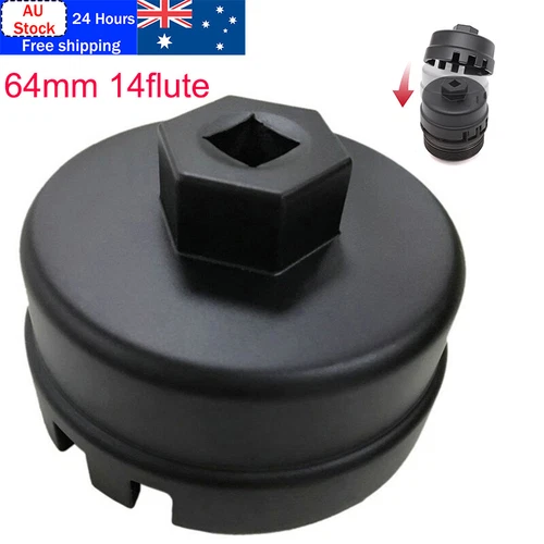 64.5mm Oil Filter Wrench Cap Housing Tool Remover For Toyota Corolla Prius