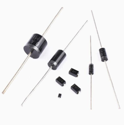 90-teiliges Dioden-Set – 10 Typen Sortiert (1N4148, 1N4007, 1N5819, 1N5408, 1N5822, SR3100, SR5100, HER303, 6A10, 10A10) Für Reparatur Und DIY