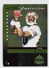 1998 Pinnacle Mint #10 Jerry Rice Lasting Impressions