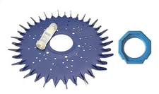 Pool Cleaner Finned Disc Diaphragm Foot Pad Parts Kit For Baracuda G3 G4