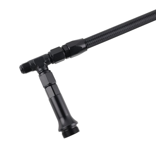 Braided AN6 Dual Feed Carb Fuel Line Double Pump for 4150 Holley Carburetor - Afbeelding 3 van 10