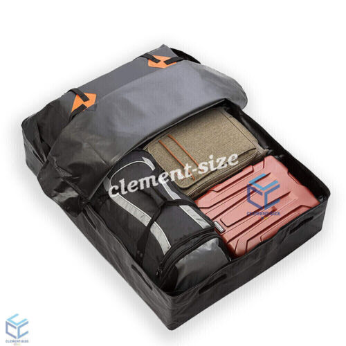 Universal 425L 600D Rooftop Cargo Carrier Bag Heavy Duty Trip Luggage Roof Box - Picture 4 of 14