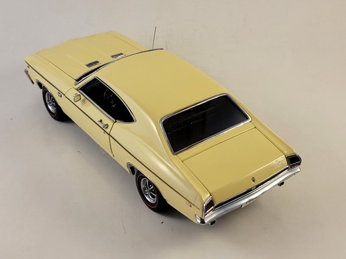 Danbury Mint 1969 Chevelle SS396 HT "BUTTERNUT YELLOW" LE w/ Paperwork 1:24 L@@K - Picture 15 of 19