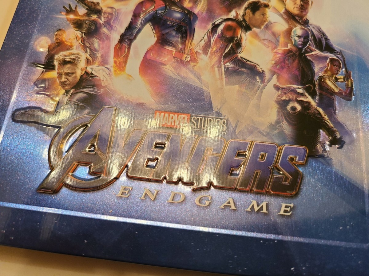 Marvel's Avengers Endgame 3D STEELBOOK Lenticular Magnet (2D