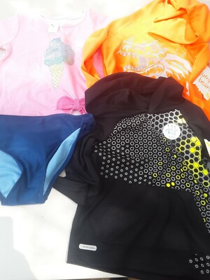 Lot of 4, 2t girls clothes lot summer, with hoodies,nice jumping bean, bin152