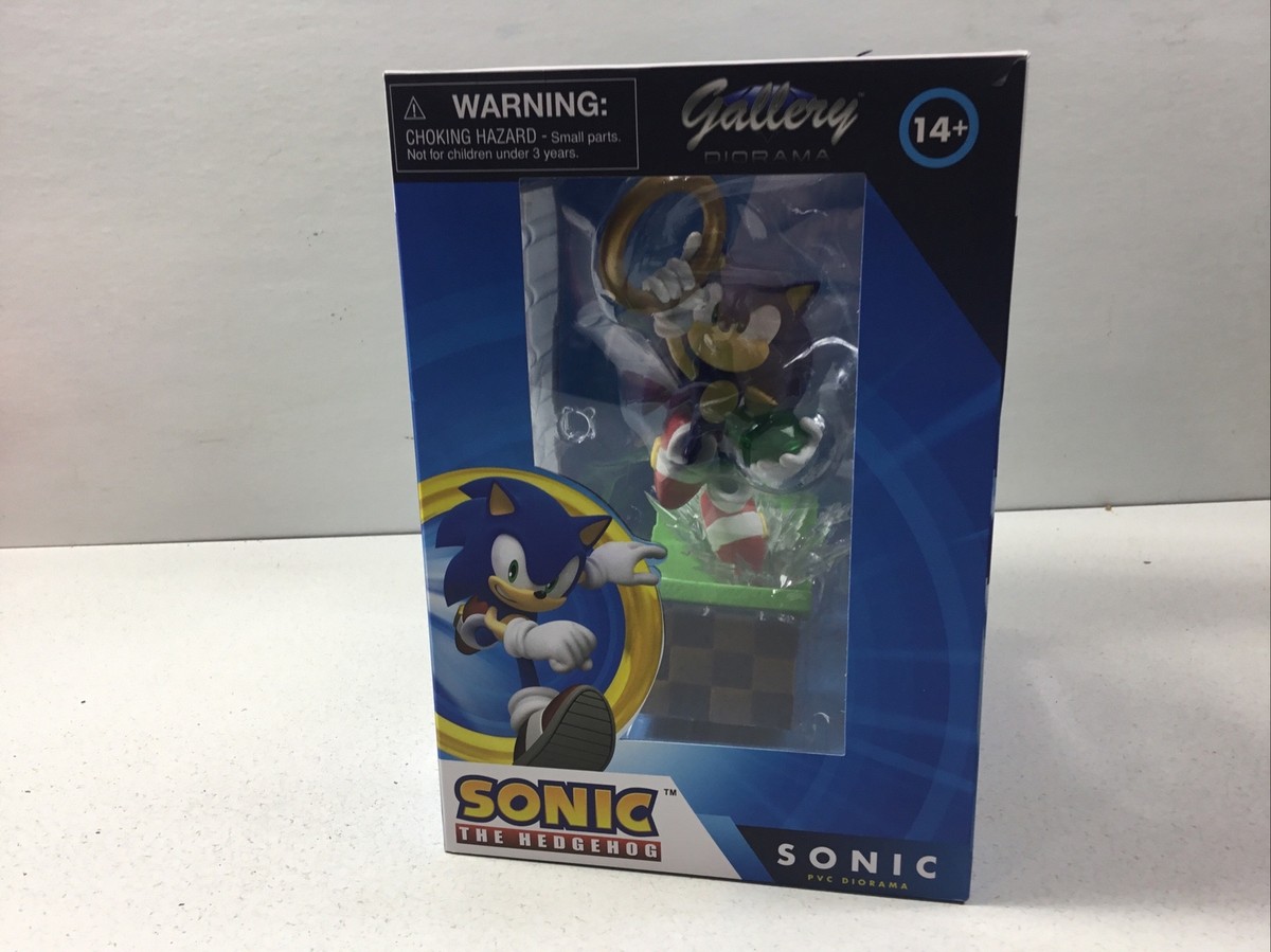 Diamond Select Toys Sonic Hedgehog Gallery PVC Figure GREAT CONDITION Sealed