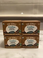 Four Sigmatic 4 Boxes/40 Packets Calm Organic Mushroom Cacao Mix Reishi Powder