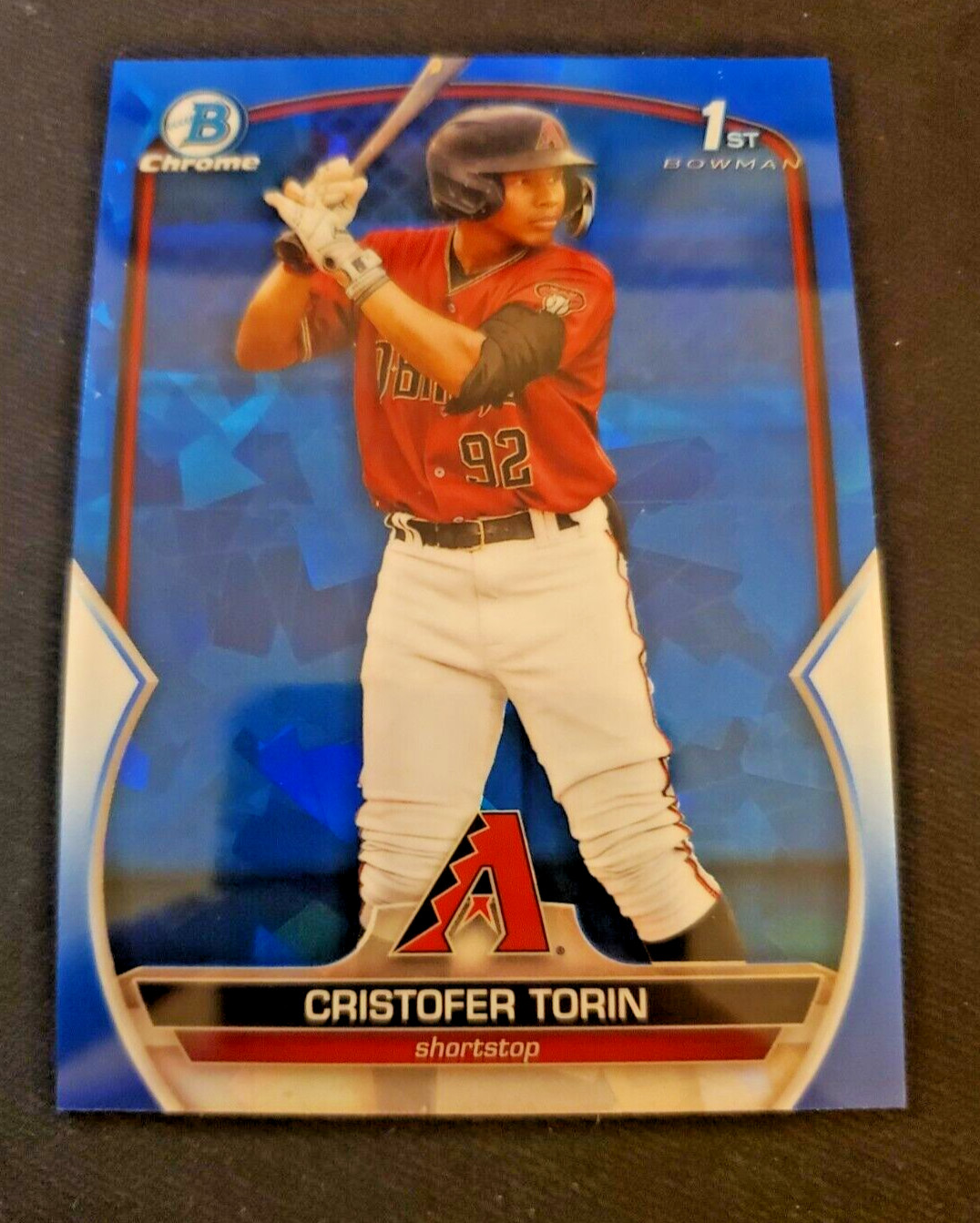 2023 Bowman Chrome Sapphire Cristofer Torin 1st Prospect #BCP-204 Diamondbacks
