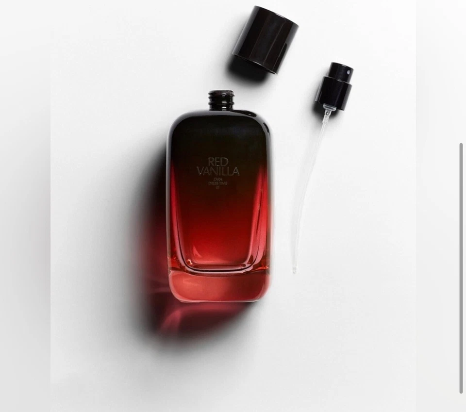 ZARA ROJO VAINILLA para MUJER GRANDE 6 oz / 6,0 oz (180 ml) EDT Spray NUEVO Y SELLADO Foto 2 de 4