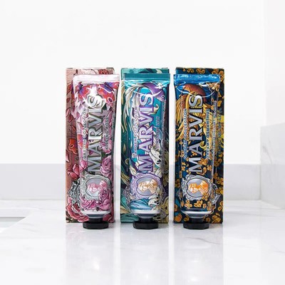 MARVlS Whitening Toothpaste Mint Flavor Garden Collection Toothpaste 75ml/4 oz