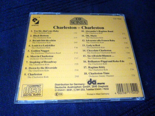 CD Charleston Kids Gus Brendel Jimmy Thanner CHARLESTON Ragtime Koks-Ede - Picture 4 of 4