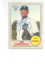 2017 TOPPS HERITAGE REAL ONE AUTOGRAPHS #ROAJJ JOE JIMENEZ