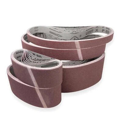 Klingspor Schleifband alle Maße & Korn wählbar Gewebe Schleifbänder