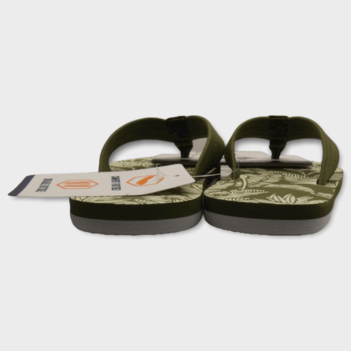 Docker's Premium Kids Palm Print Green Sandals M 13/1 - Picture 4 of 8