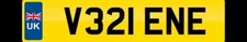 VIVIENNE PRIVATE NUMBER PLATE V321 ENE CHERISHED CAR REGISTRATION VIV VIVIENNES