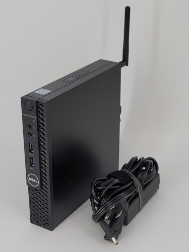 Micro ordinateur de bureau Dell Optiplex 3050 - i3-7100T @ 3,40 GHz 8 Go RAM 256 Go SSD - Win 11 - Photo 1 sur 3