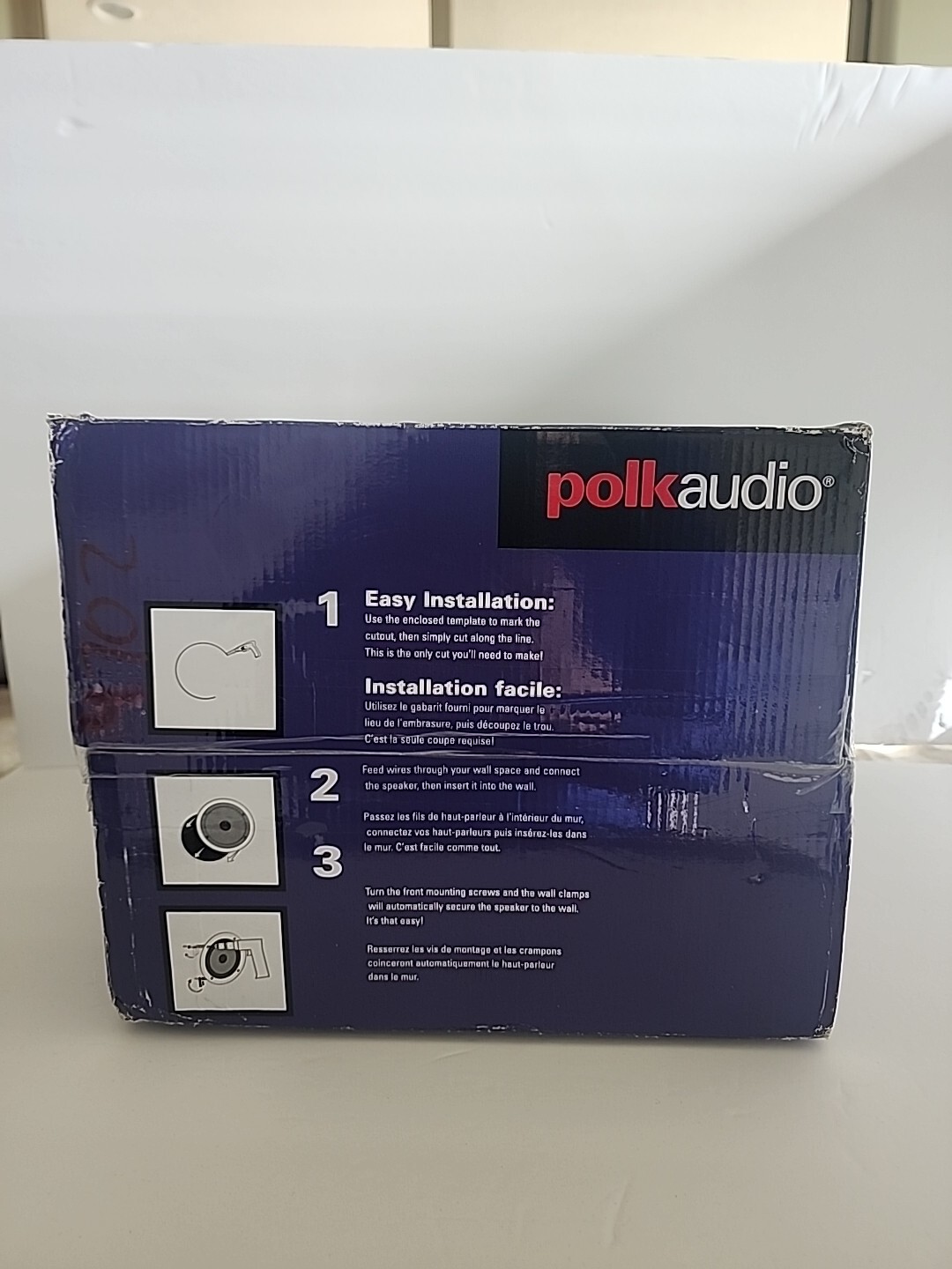 Polk Audio RC80i 2 Way Premium In Ceiling 8 Inch Round Speaker (White