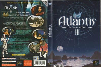 Atlantis III Le Nouveau Monde Sur PC - Complet Avec Notice - Version Française PAL