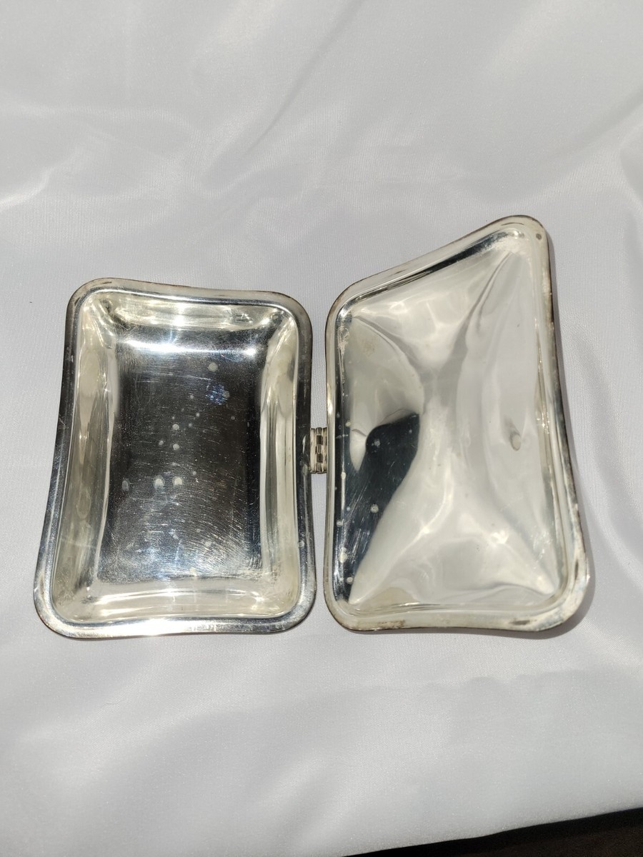 Vintage Silver Plate Silent Butler Crumb Catcher | eBay