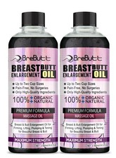 BREAST / BUTT ENLARGEMENT OIL NATURAL ORGANIC ENHANCE LIFT FIRM SAFE PLUMP
