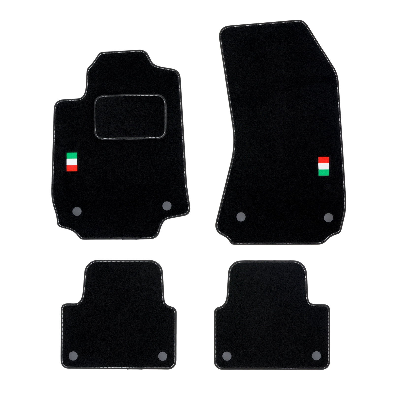 Tapis Alfa Romeo 159 anti-glisse en velours robuste pour remplacer vos tapis usés après 2008