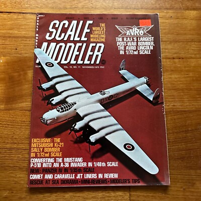 VINTAGE VOL.10 No.11 NOVEMBER 1975 SCALE MODELER MAGAZINE SHIPS AIRCRAFT CARS