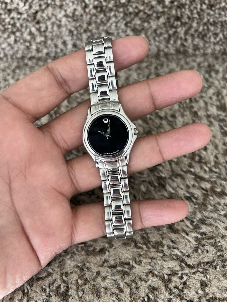 Movado Museum Ladies Watch silver vintage | eBay