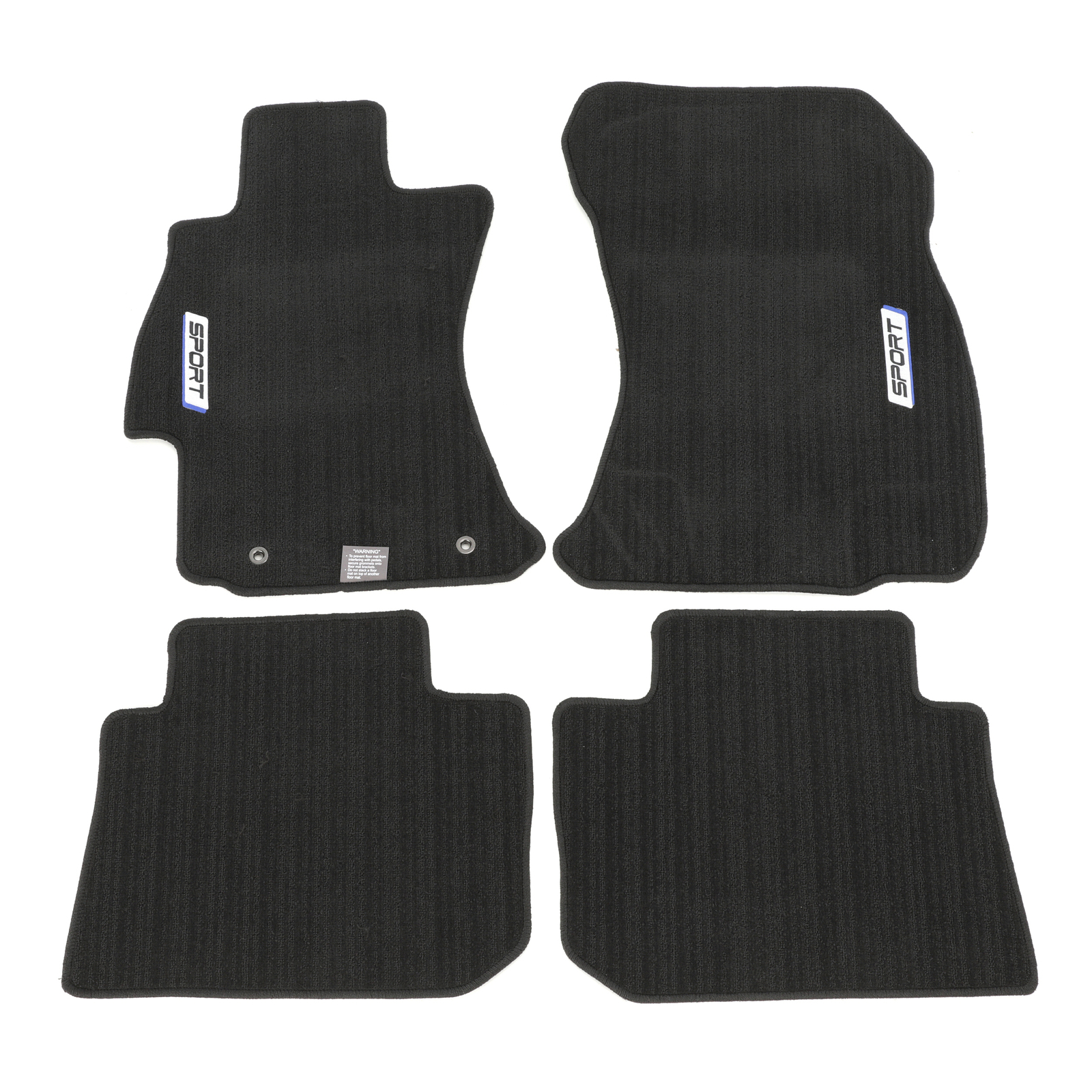 Alfombrillas de alfombra delantera y trasera para Subaru Impreza 2012-2016 (N/P J501SFJ200)